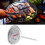 12in Dial Instant Read Deep Fry Meat BBQ Thermometer for Brewing 3