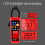 Non-Contact Digital Clamp Meter AC/DC Voltage Current Tester Measures Resistance 3