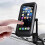 Waterproof Motorcycle Bike Handlebar Phone Mount Holder Case for iPhone Samsung 3