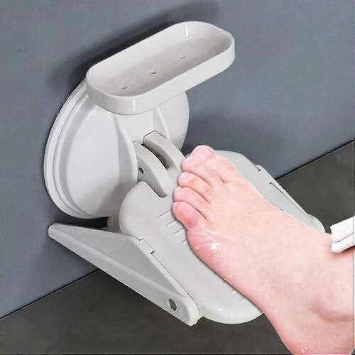 Bathroom Foot Rest for Shaving Legs with Suction Cup Pedal Stool 1
