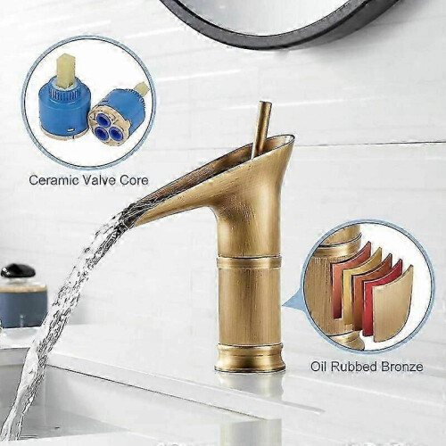Robinet de lavabo à poignée unique 1