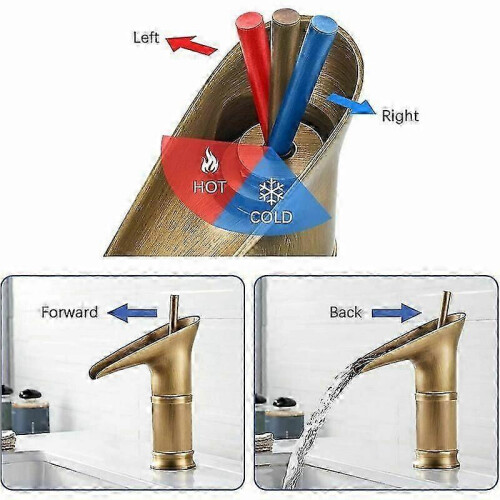 Robinet de lavabo à poignée unique 2