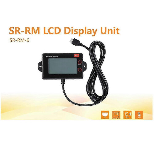 SRNE Series MPPT Solar Controller Remote LCD Display 6 Units Real-Time Monitoring 2