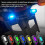 Universal Square Adjustable Strobe Light for Motorcycle Scooter Motorbike Lamp 2
