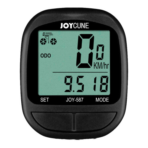 Bike Computer Wired Speedometer Odometer Stopwatch Cycle Led Outdoor Display 1