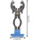 Functional Spanner Space-Saving Adjustable Non-Slip Handle Gas Wrench for Home and Bottle 4
