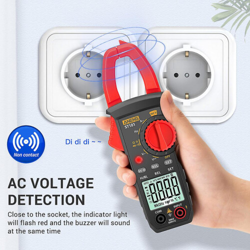 Handheld Digital Multimeter Voltmeter Ammeter LCD Panel Voltage Current Tester 2