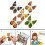 Clockwork Flying Butterfly Toy Perfect Anniversary Gift Present 5