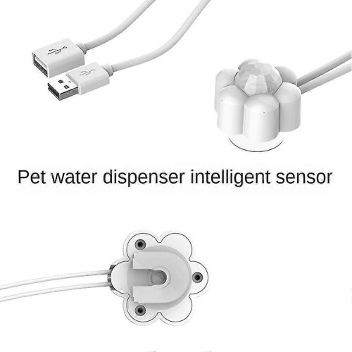 USB Smart Motion Sensor Dog Water Dispenser Intelligent Infrared Pet Detector Universal Accessories 2