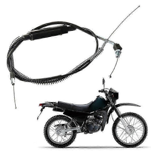 Motorcycle Yamaha DT125 DT125K Split Type Throttle Oil Cable Two Separate Lines 1