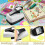 Perforatrice carrée de 5 cm (2 pouces) pour loisirs créatifs et scrapbooking 3