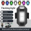 Universal Square Adjustable Strobe Light for Motorcycle Scooter Motorbike Lamp 4