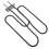 Weber Grill Q140 66631 65621 230V 2200W Direct Replacement Heating Element 3