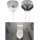 38mm Single Push Toilet Flush Button Replacement Bathroom Water 5