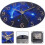 Round Silent Modern Quartz Vggklocka 30cm Batteridriven Wall Clock 2