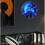 Round Silent Modern Quartz Vggklocka 30cm Batteridriven Wall Clock 3