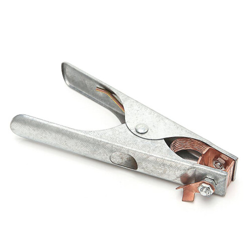 Grip Clip Clamp 300A Copper Welding Manual Welder Arc Earth Ground Cable 2
