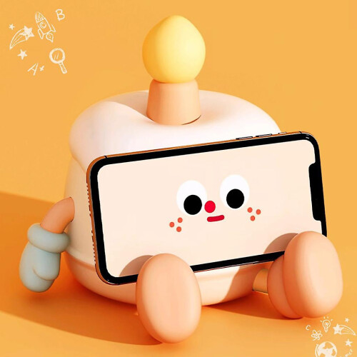 Small Bedside Lamp with Creative Cartoon Birthday Cake LED Night Light 2