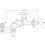 Antikk polert messing fontenenkran 1/2 tomme 3
