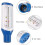 Essential Peak Flow Meter Expiratory Flow Lung Function Spirometry Personal Monitor 3