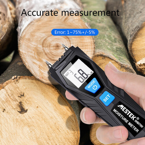 Building Wood Moisture Meter Handheld LCD Digital Tester 1