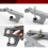 Professional T3 T5 T8 Comb Button Closure Snap Hand Pliers Tool Set & Accessories 4