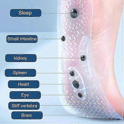 Solette ortopediche magnetiche terapeutiche per dimagrimento e agopressione, taglie 35-40. 2