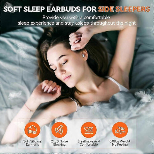 Mini Wireless Bluetooth Sleep Earbuds Noise Blocking Tiny Buds for Sleeping 1