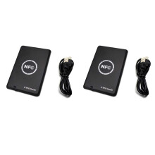 2X IC RFID-Kaartlezer RFID-Kopieerapparaat Duplicator NFC Card-Lezer Schrijver 13,56 MHz Gecodeerde Programmeur