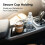 1set Cup Holder Mat Suitable for  E81, E82, E87, E88 2004-2011 Models LHD 6