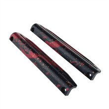RC Car Upgrade Chassis Side Guard Kit for MJX 1/10 10210 10208 V2 Version RC Car Accessories Red