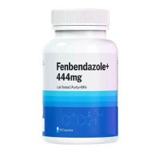 Fenbendazole Capsules 90 Count Energy Supplement Immune Support Pet Nutrition