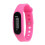 (pink)Digital Lcd Pedometer Wrist Step Run Walking Distance Crie Counter Watch 1