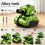 (White)Childrens Scene Simulator Alloy Tank Toy With Shooting Function For Play Gift 6