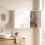 Homcom HOMCOM Bathroom Wall Cabinet, 3 Doors, Adjustable Shelf, High Gloss White 1
