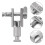 Stainless Steel Fork Support Bracket Quick Release Fitting Quick Release Hinge Boat Hardware for Boat Deck Hinge 7