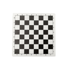Międzynarodowa Szachownica Przenośna, Szachownica 51x51 cm, Składana, do Gry w Warcaby lub Shogi, Czarna