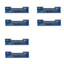 6PCS Laptop to Desktop SO-DIMM to PC DIMM Card DDR4 Memory RAM Memory Adapter Laptop RAM to PC Desktop Test Card
