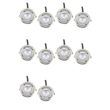 10PCS 20W Halogens Bulb for Kitchen Hood 65mm Clear Glass 12V AC for Exhauster and Vent Fan Lighting