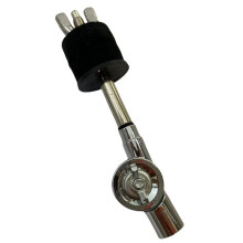 2X Cymbal Stacker Attachment Arm Adjustable Rod Lever Cymbal Extension Mount Holder for 12mm Cymbal Stand Tops Rod Arm