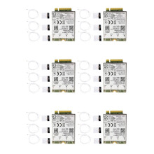 6X T77W968 DW5821E X20 4G LTE Module Cat16 Gigabit 4G Wireless Card for 5420 5424 7424 7400 Laptop+18xAntennas