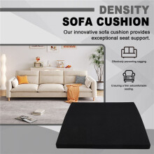 Coussin de Canapé Haute Densité Coussin de Canapé Siège Meuble Support de Siège Réparation D'Affaissement pour Chaise Coussin Éponge Solide, A