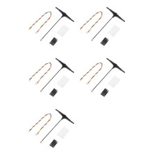 5X ELRS 2.4GHz Receiver with T-Type Antenna FPV Firmware 3.3.0 Support Wifi Upgrade for FPV RC Drone Parts