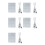 5X for  Lithophane Led Panel CMYK LED Backlight Board PLA Lithophane Bundle 3D Print Lithophane Photo 1