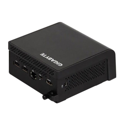Gigabyte PC compact barebone - GIGABYTE - Intel Processor N150 - Intel Graphics 24EUs - DDR5 - Wi‑Fi - 3 x USB 3.2