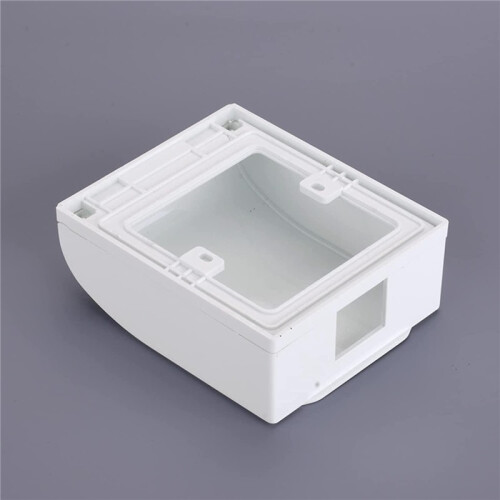 3 Pack Clear Outlet Childproof Cover, Waterproof Switch Socket Box for Bathroom Outlets, Splash Proof Socket Protector in White Finish 2