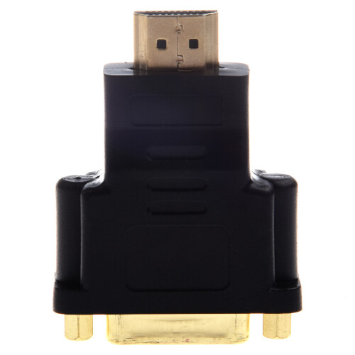 DVI 24+1 (DVI-D) Vrouwelijk Naar  Mannelijk Adapter