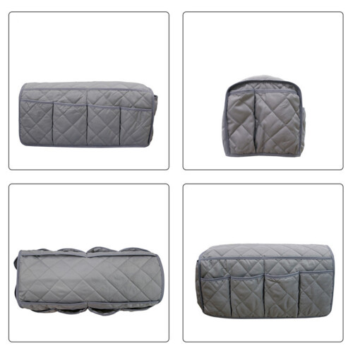 Organizer Sofa Armlehne Grau Aufbewahrung Tasche 1