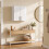 Homcom HOMCOM Bathroom Wall Cabinet, 2 Doors, Adjustable Shelf, High Gloss White 9