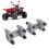ATV Quad Lenker-Riser Klemme 20mm Höhe 11
